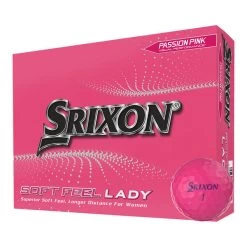 Srixon Ladies Soft Feel 12 Golf Ball Pack 9 Srixon Ladies Soft Feel 12 Golf Ball Pack -American Golf Shop 419309 srixon soft feel ladies pink 1