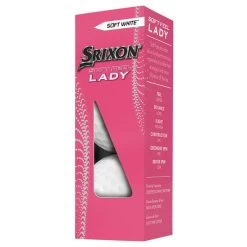 Srixon Ladies Soft Feel 12 Golf Ball Pack 4 Srixon Ladies Soft Feel 12 Golf Ball Pack -American Golf Shop 419309 srixon soft feel ladies white 3