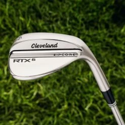 Cleveland RTX ZipCore 6 Tour Satin Steel Golf Wedge 10 Cleveland RTX ZipCore 6 Tour Satin Steel Golf Wedge -American Golf Shop 419325 cleveland rtx 6 zip core tour satin wedge 8