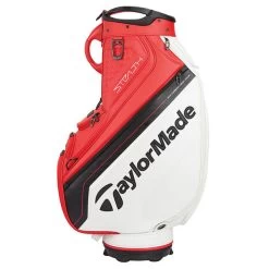 TaylorMade Golf Tour Staff Bag -American Golf Shop 419579 Black Red Silver TaylorMade Golf Tour Staff Bag 5