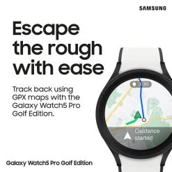 Samsung Galaxy Watch5 Golf Edition 44mm -American Golf Shop 420684 White Black Samsung Galaxy Watch5 Golf Edition 44mm 9e