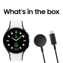 Samsung Galaxy Watch5 Golf Edition 44mm -American Golf Shop 420684 White Black Samsung Galaxy Watch5 Golf Edition 44mm 9f